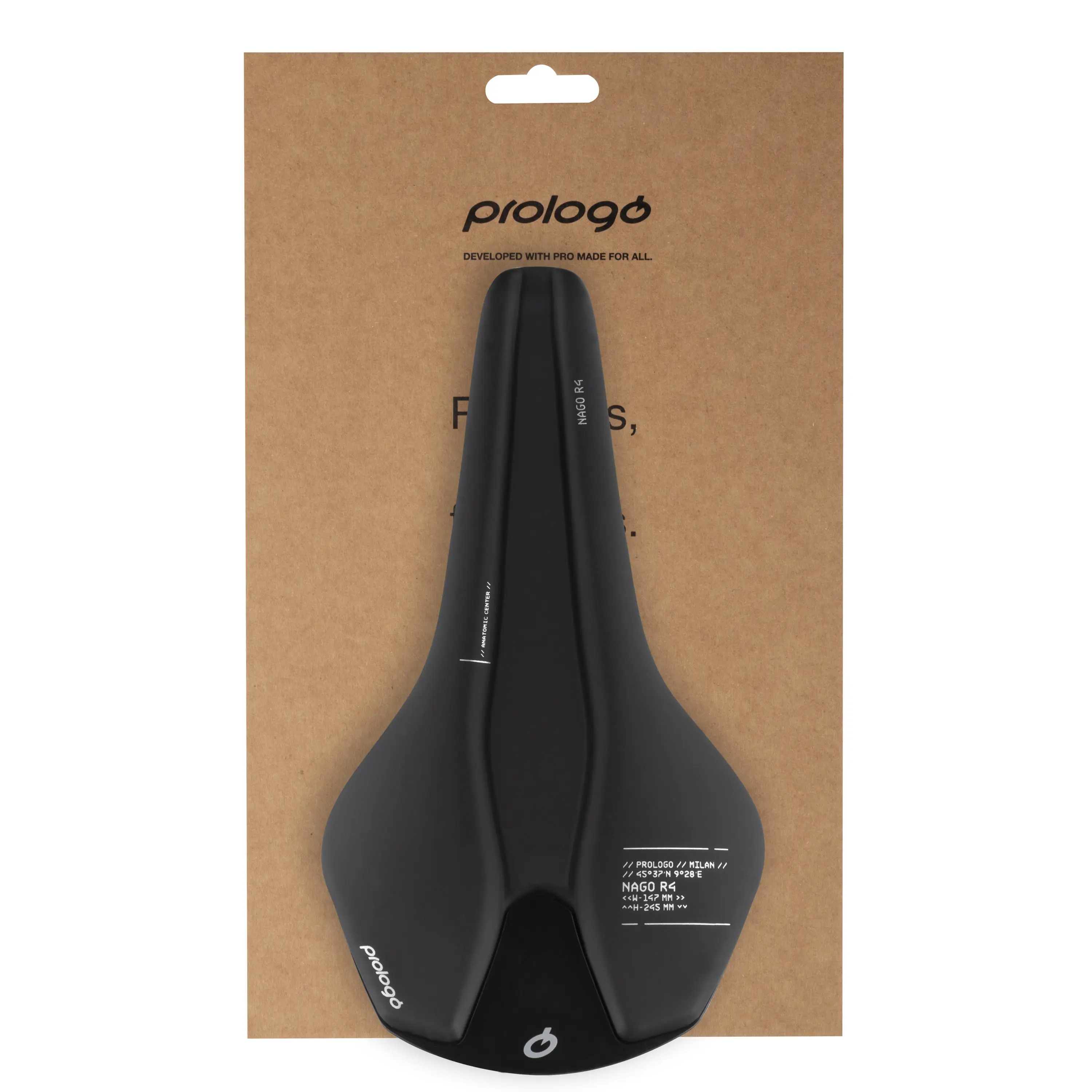 sedlo PROLOGO NAGO R4 TIROX 147  černé