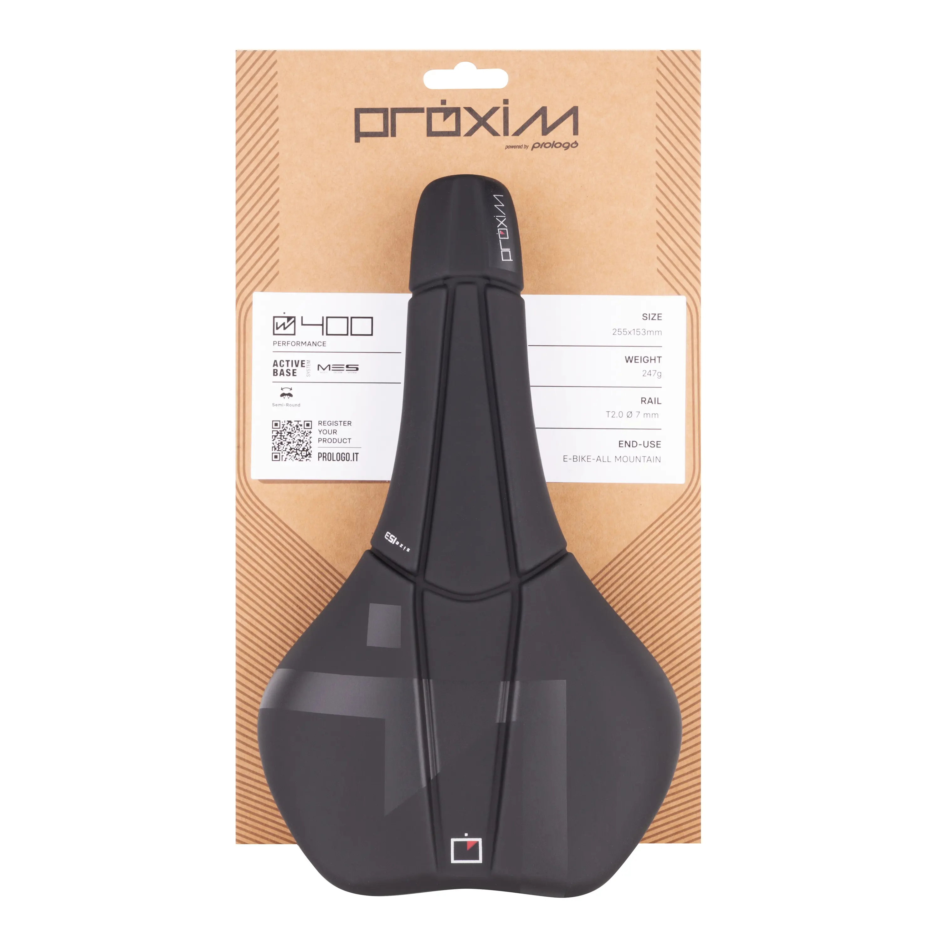 sedlo PROLOGO PROXIM W400 T2.0 155 SPORT černé