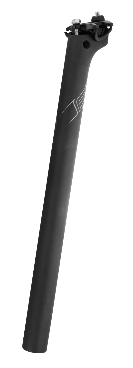 sedlovka F TEAM 2.0 karbon 31,6/400mm, matná černá