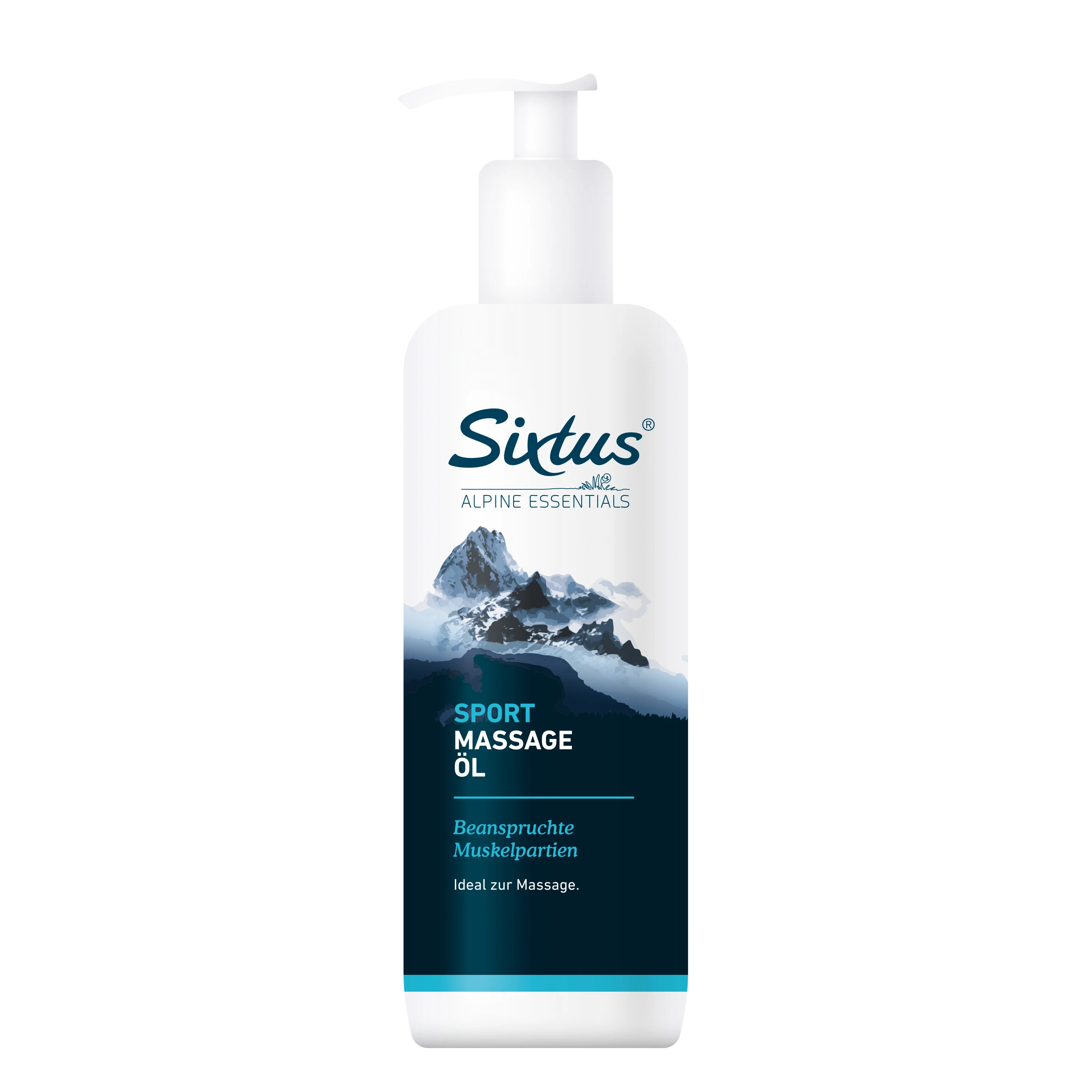 SIXTUS SPORT MASSAGE OIL (olej masážní), 500 ml