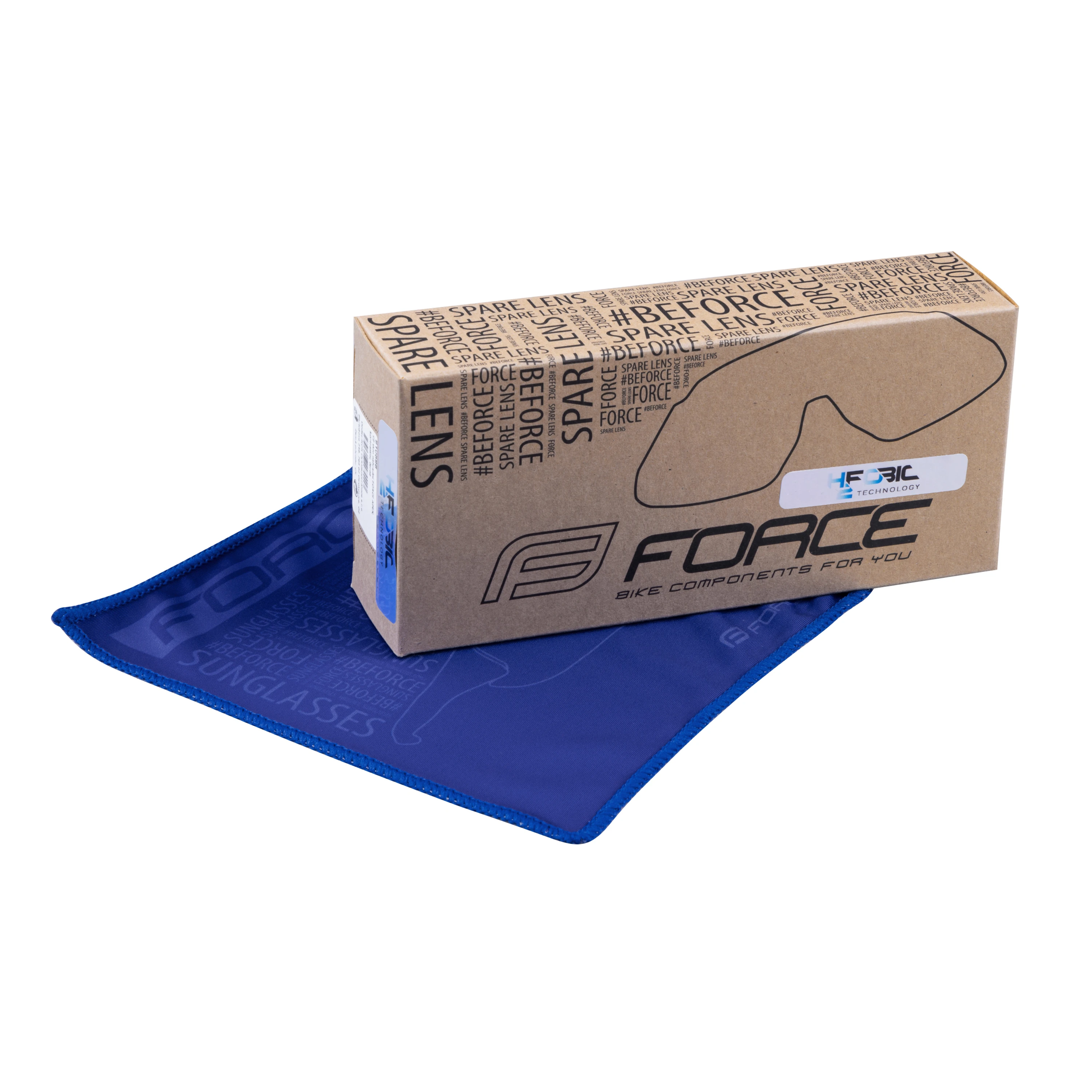 sklo náhradní  FORCE GRIP, zlaté revo