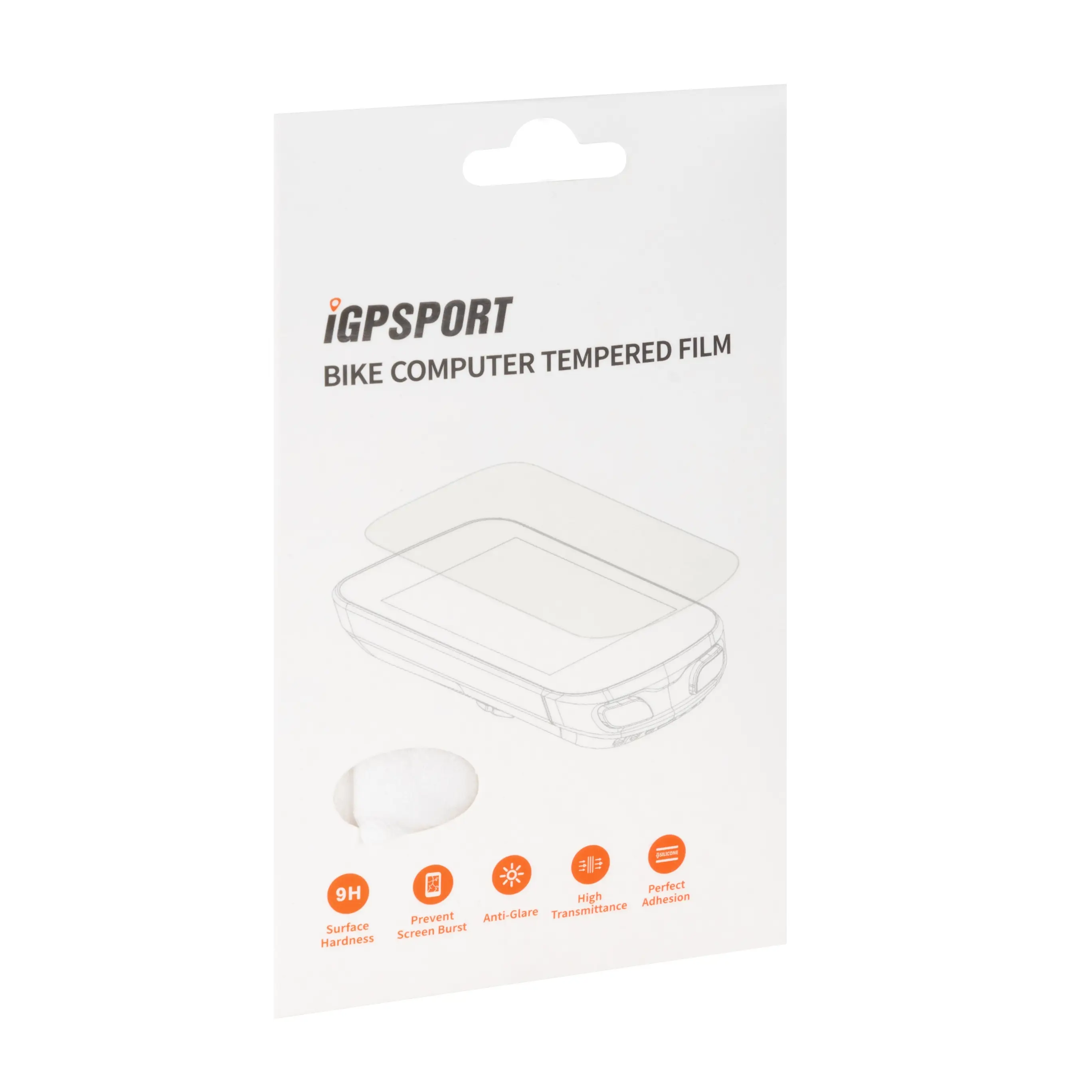 sklo ochranné iGPSPORT pro BiNavi