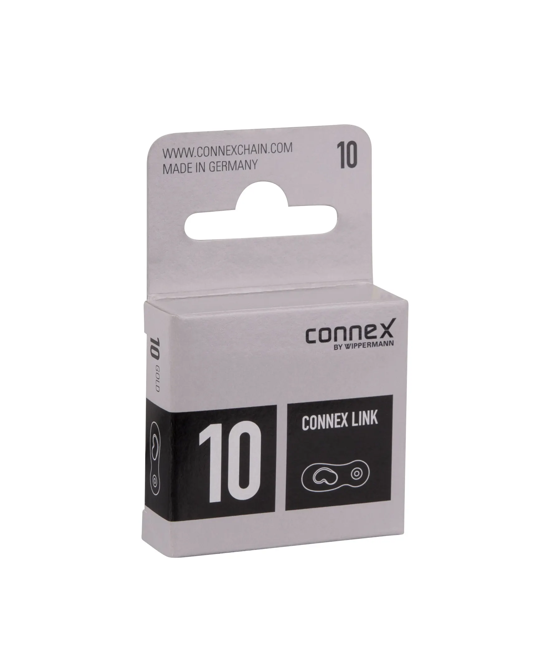spojka CONNEX pro 10 řetěz, stříbrná