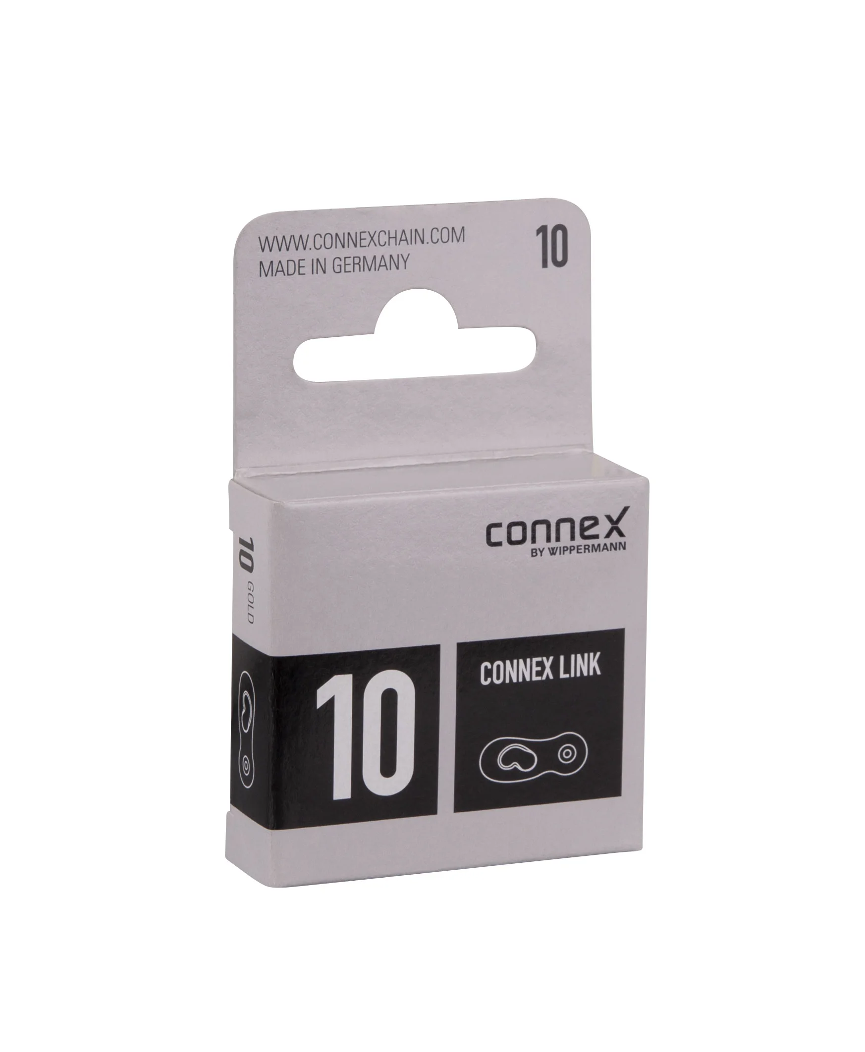 spojka CONNEX pro 10 řetěz, zlatá