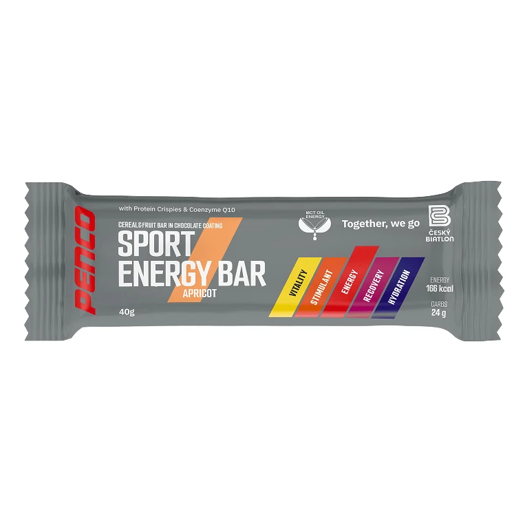 Sport Energy Bar, tyčinka, 40 g meruňka-hoř. čoko