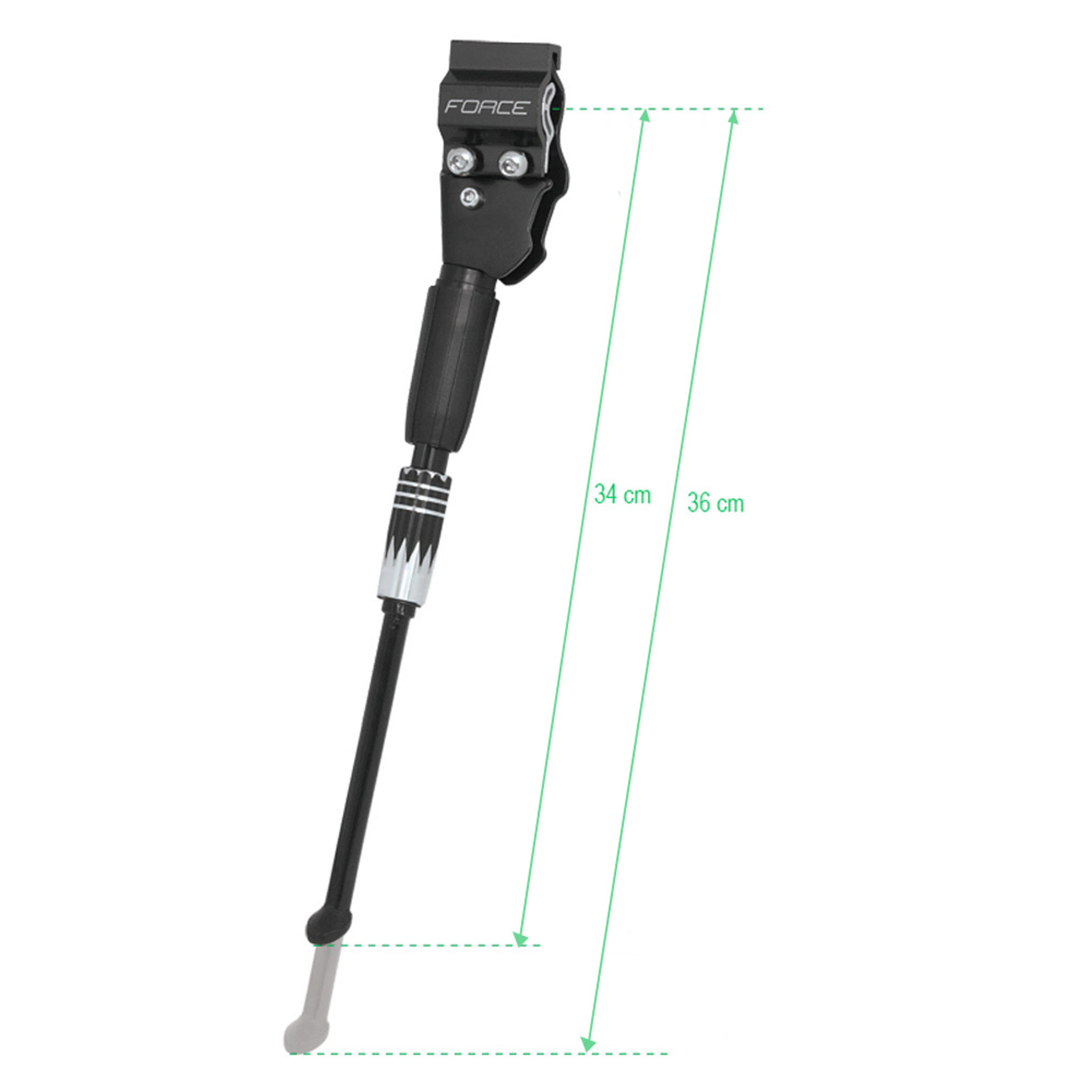 stojánek FORCE BAL 24-29" Al zadní+redukce, černý