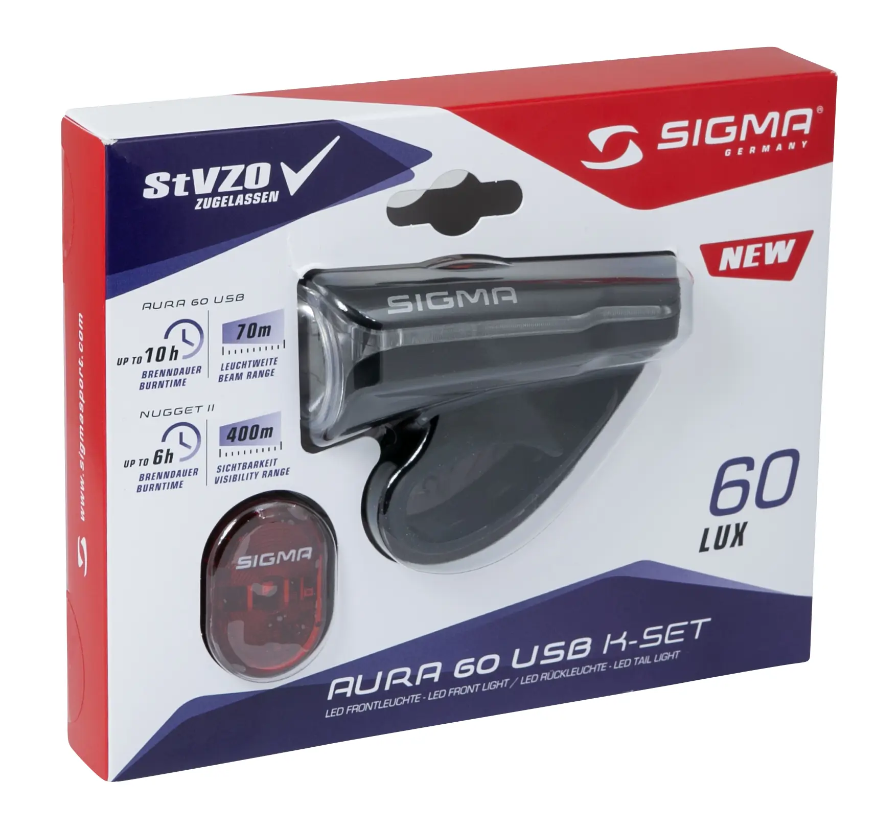 světla SIGMA AURA 60/NUGGET II
