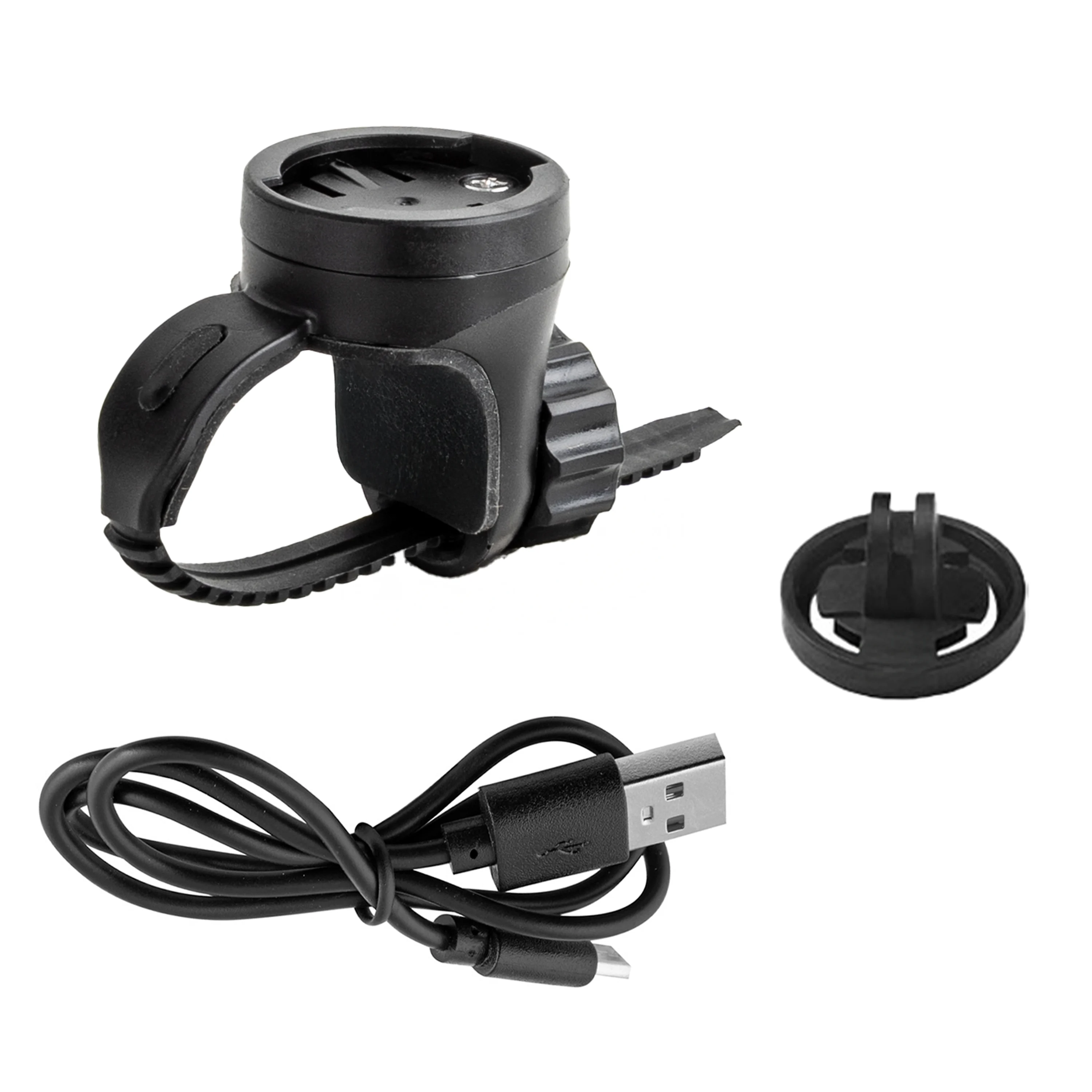 světlo přední FORCE PIPE 550LM USB, černé