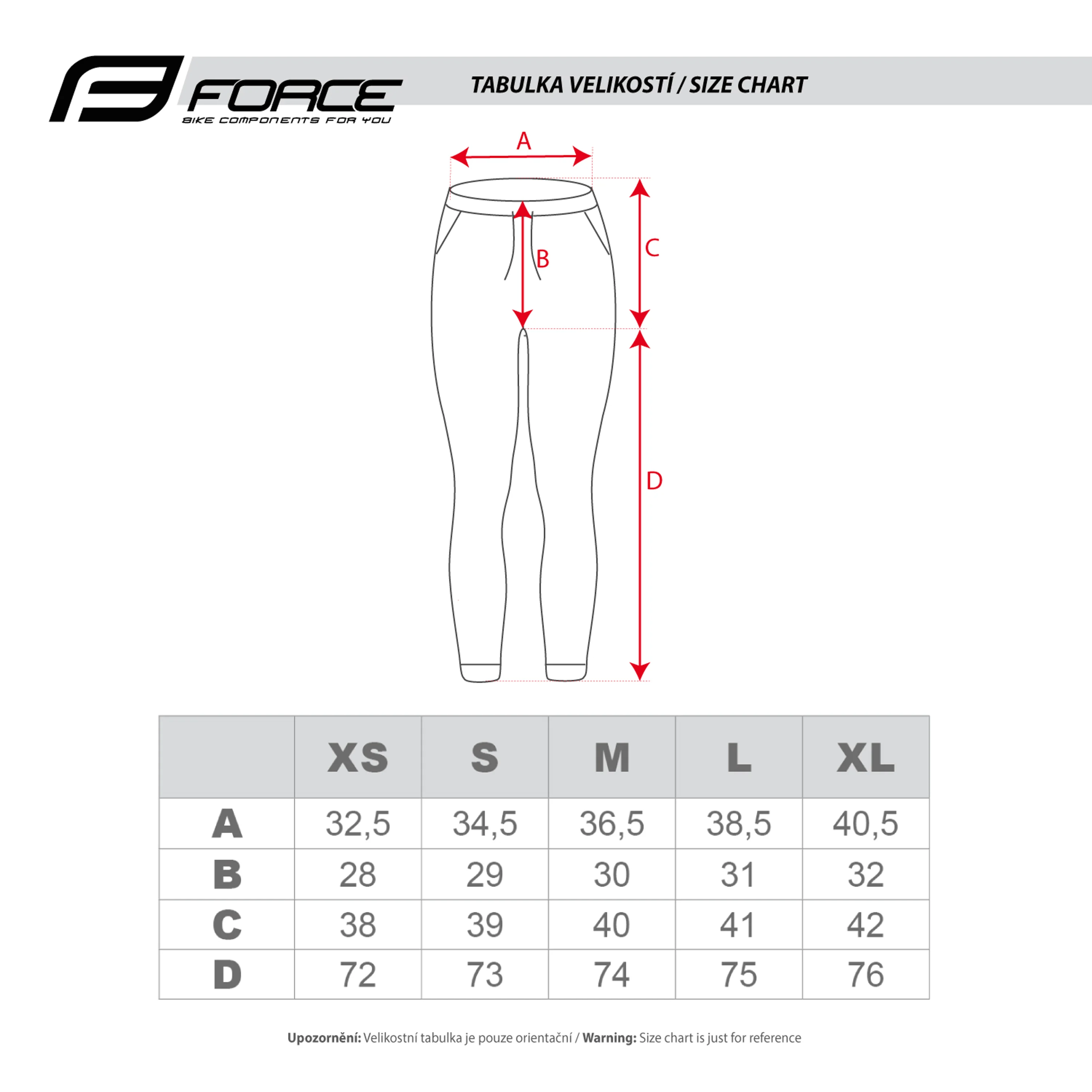 tepláky FORCE COMFY UNI, černé M