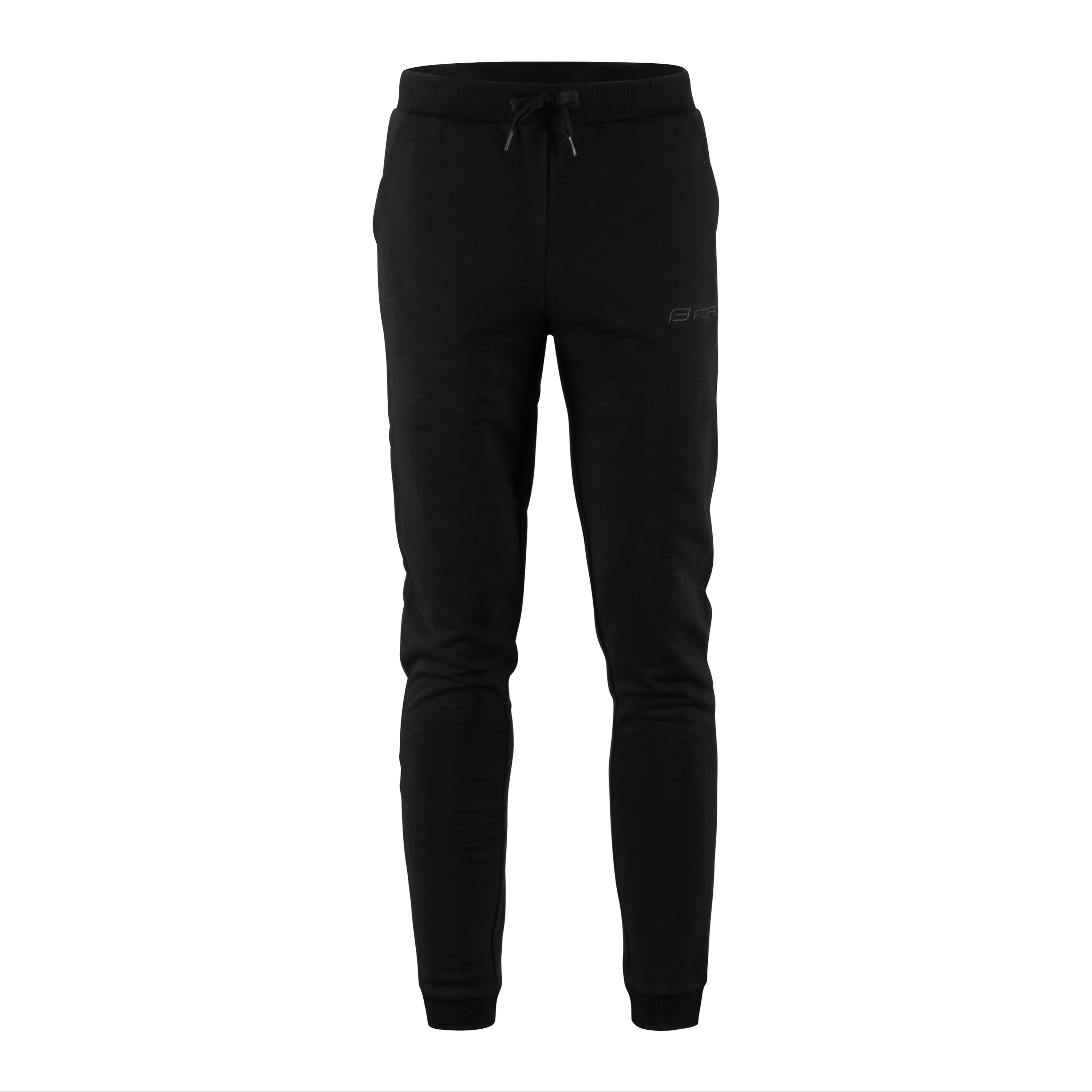 tepláky FORCE COMFY UNI, černé XS