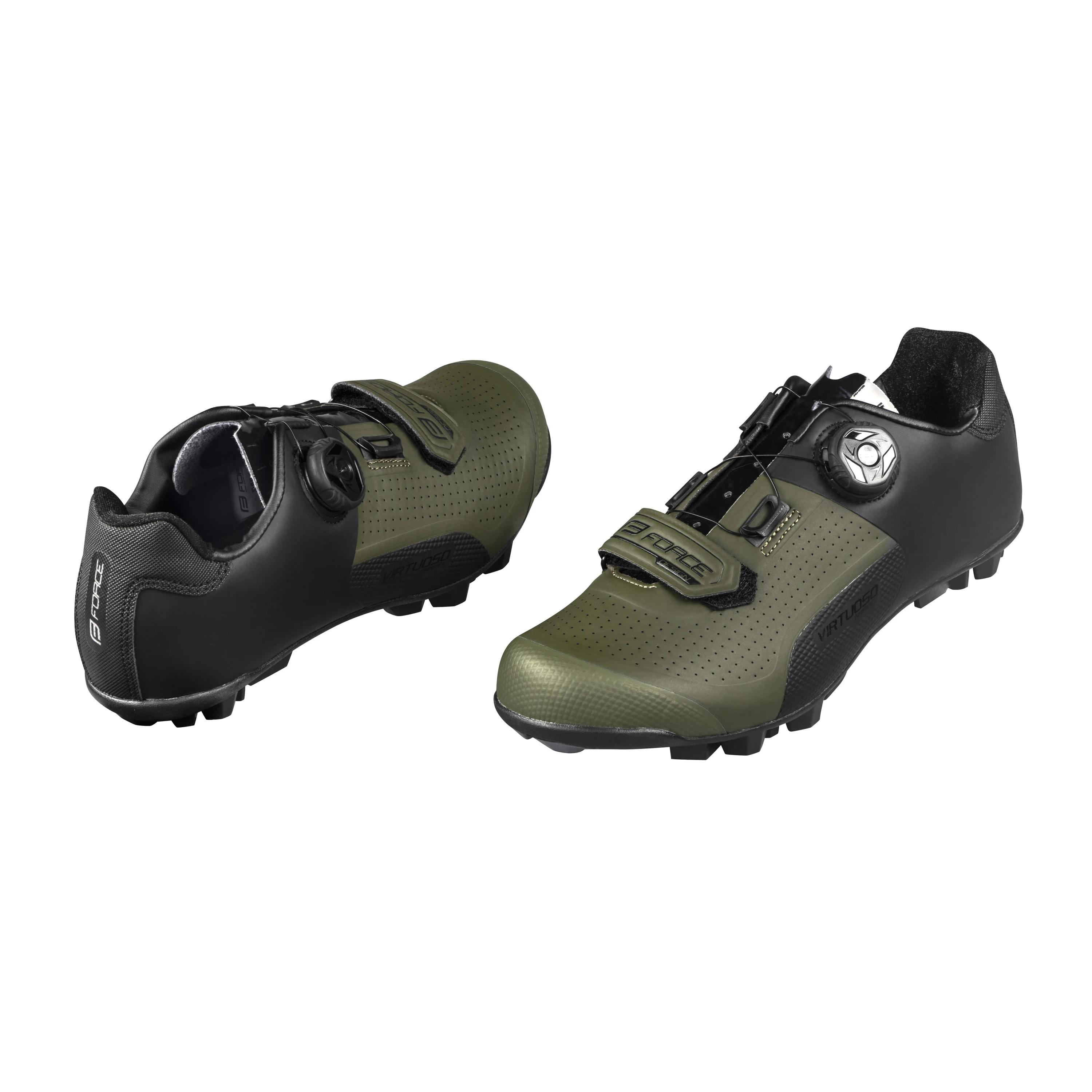 tretry F VIRTUOSO MTB/GRAVEL, černo-army 42