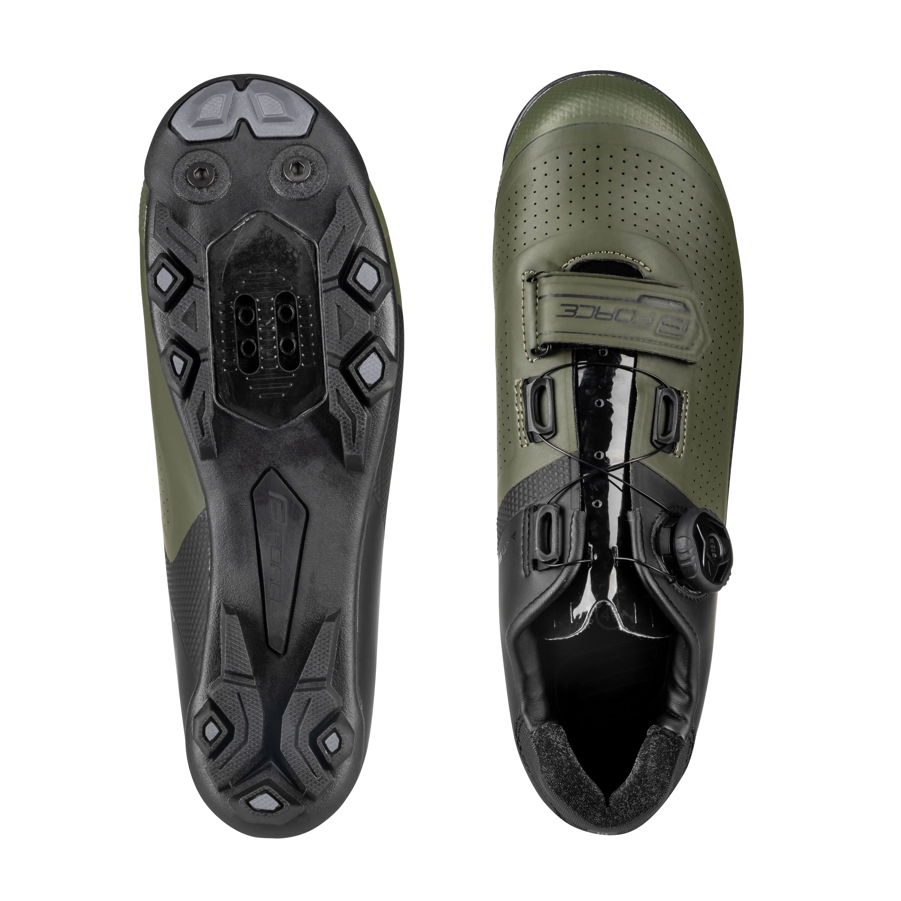 tretry F VIRTUOSO MTB/GRAVEL, černo-army 42