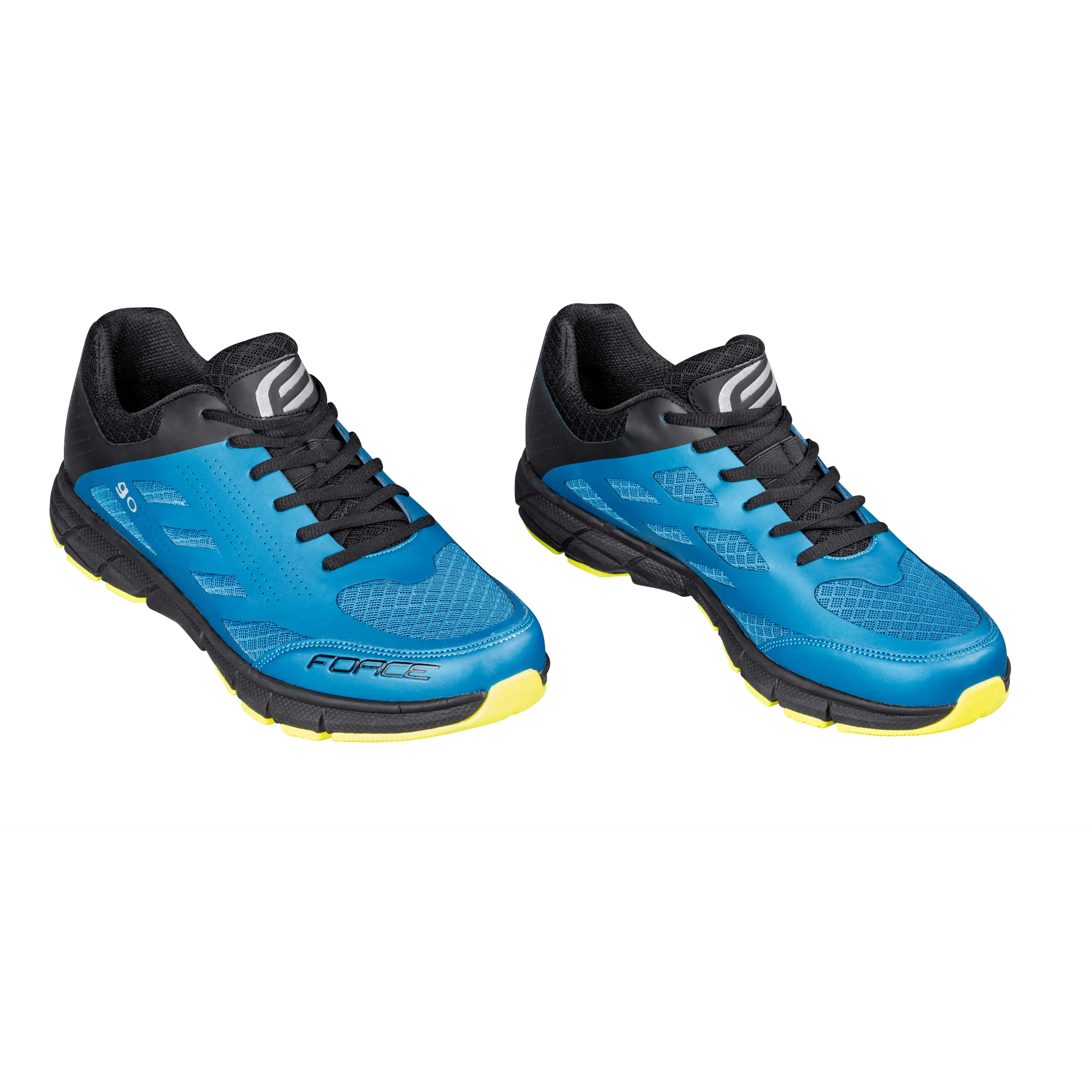 tretry FORCE MTB GO, mod-čer-fluo 36