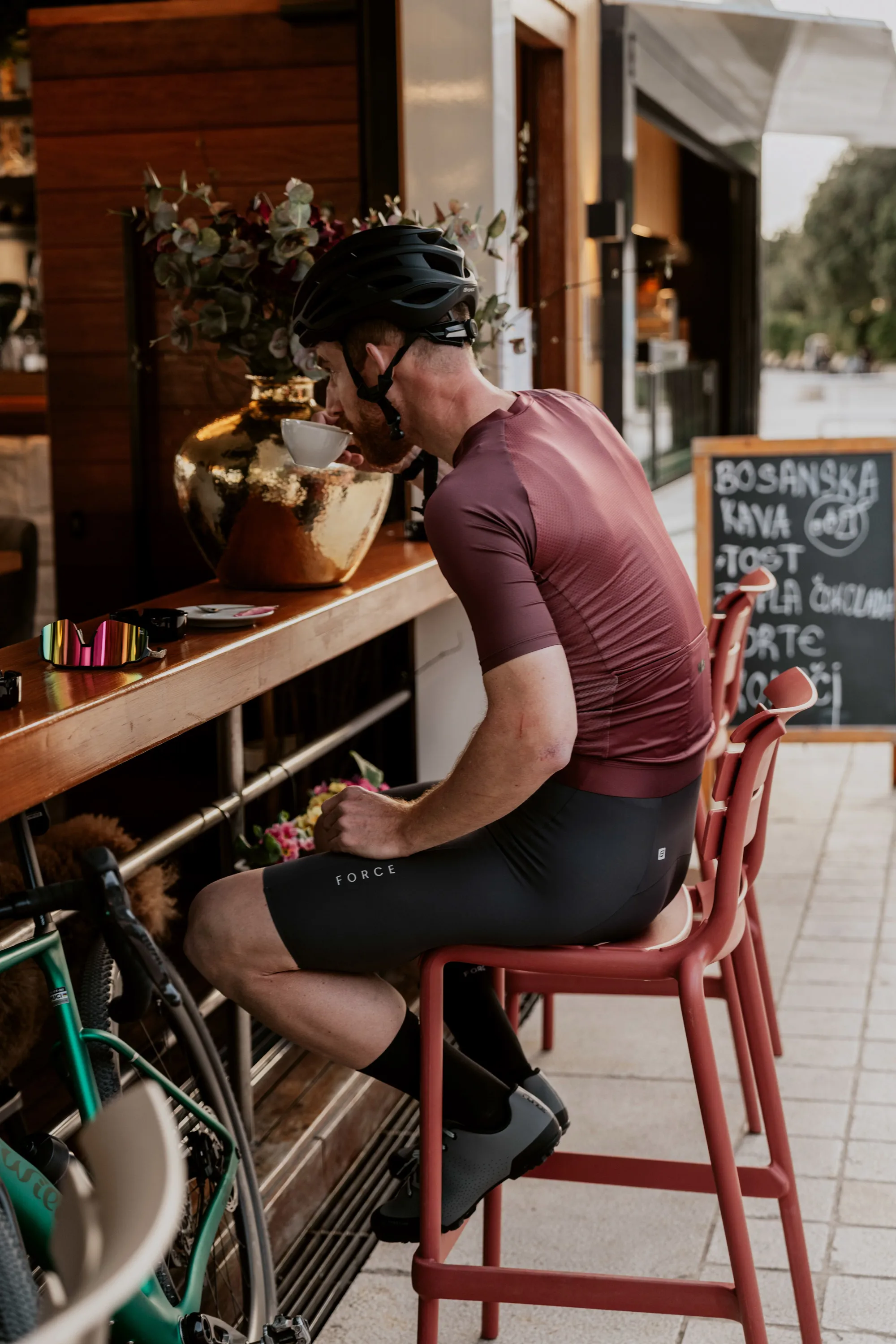 tretry FORCE MTB/GRAVEL PHANTOM, šedo-černé 40