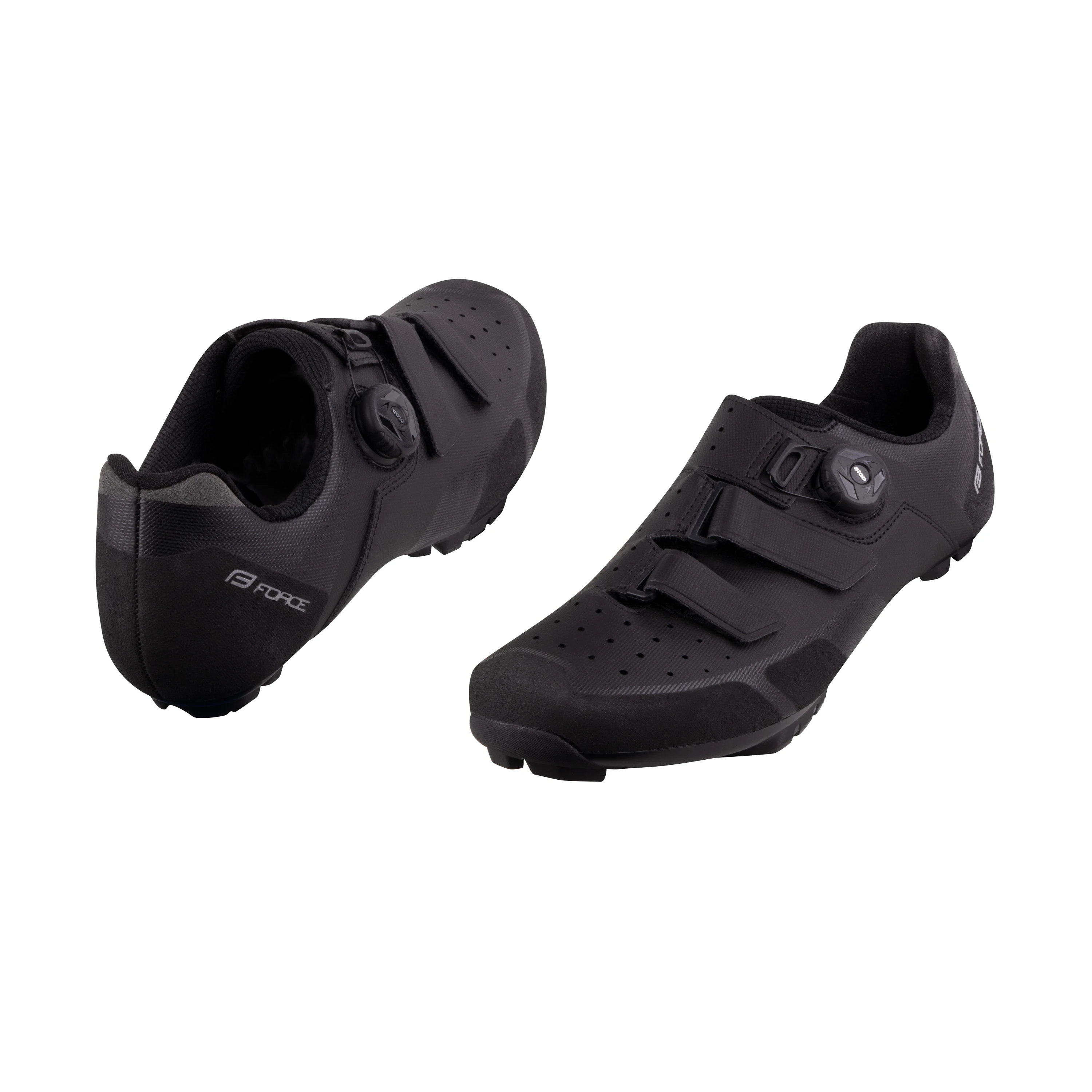 tretry FORCE MTB REVO 2, černé 38