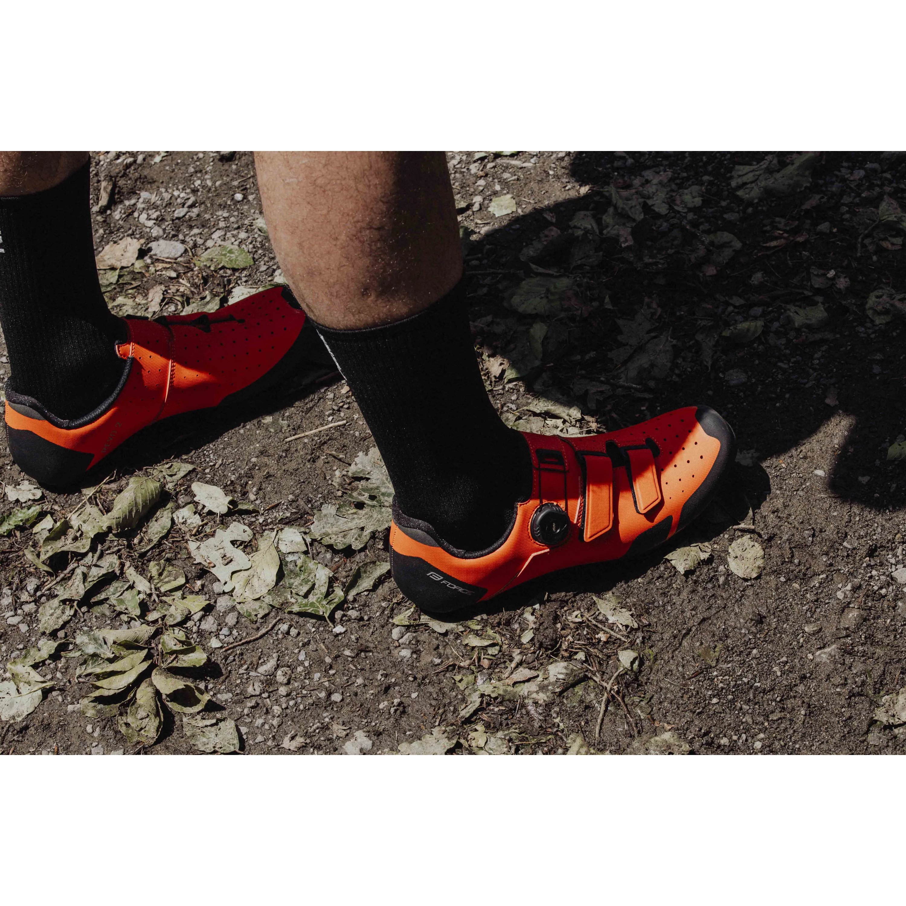 tretry FORCE MTB REVO 2, oranžové 47
