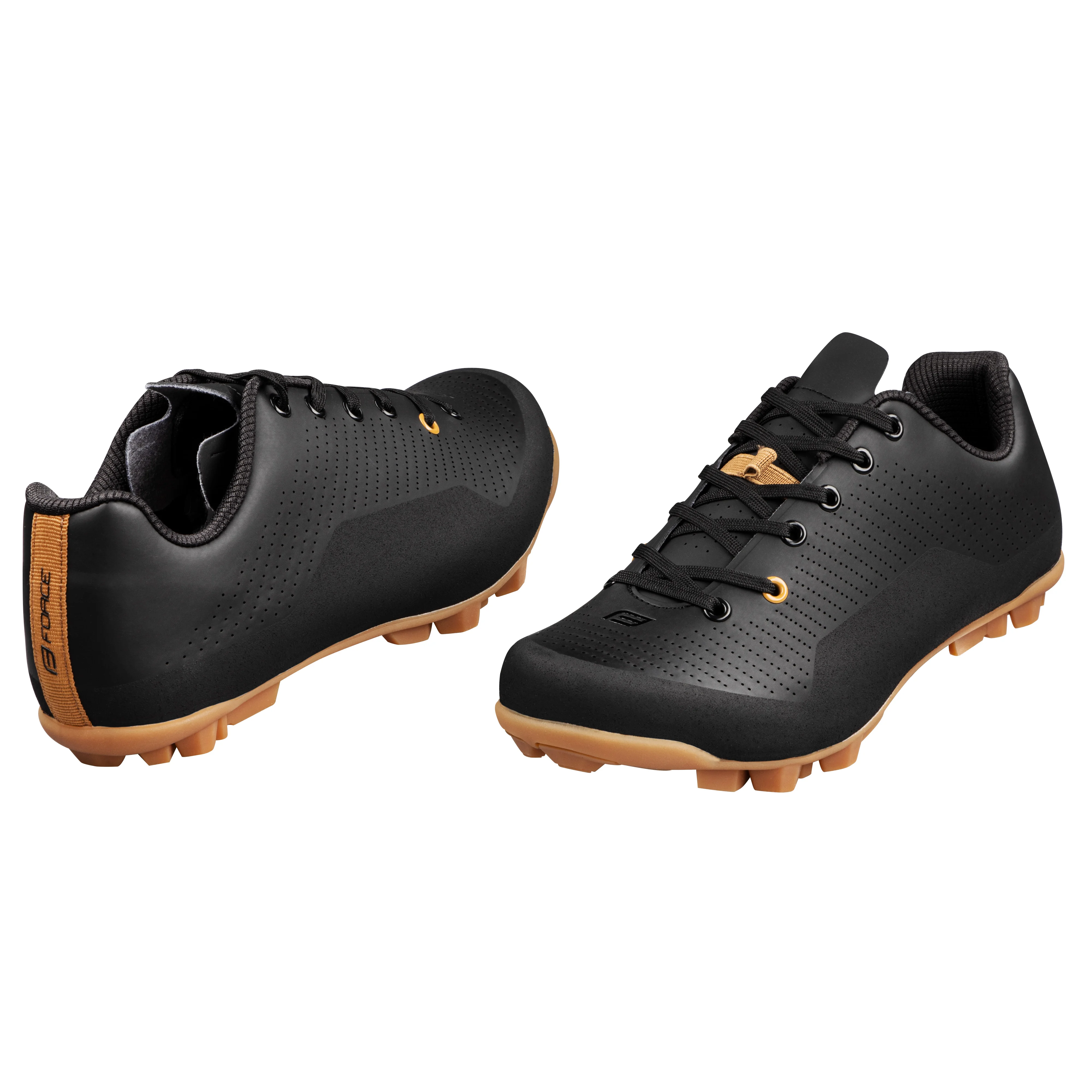 tretry FORCE PHANTOM GRAVEL, černo-hnědé