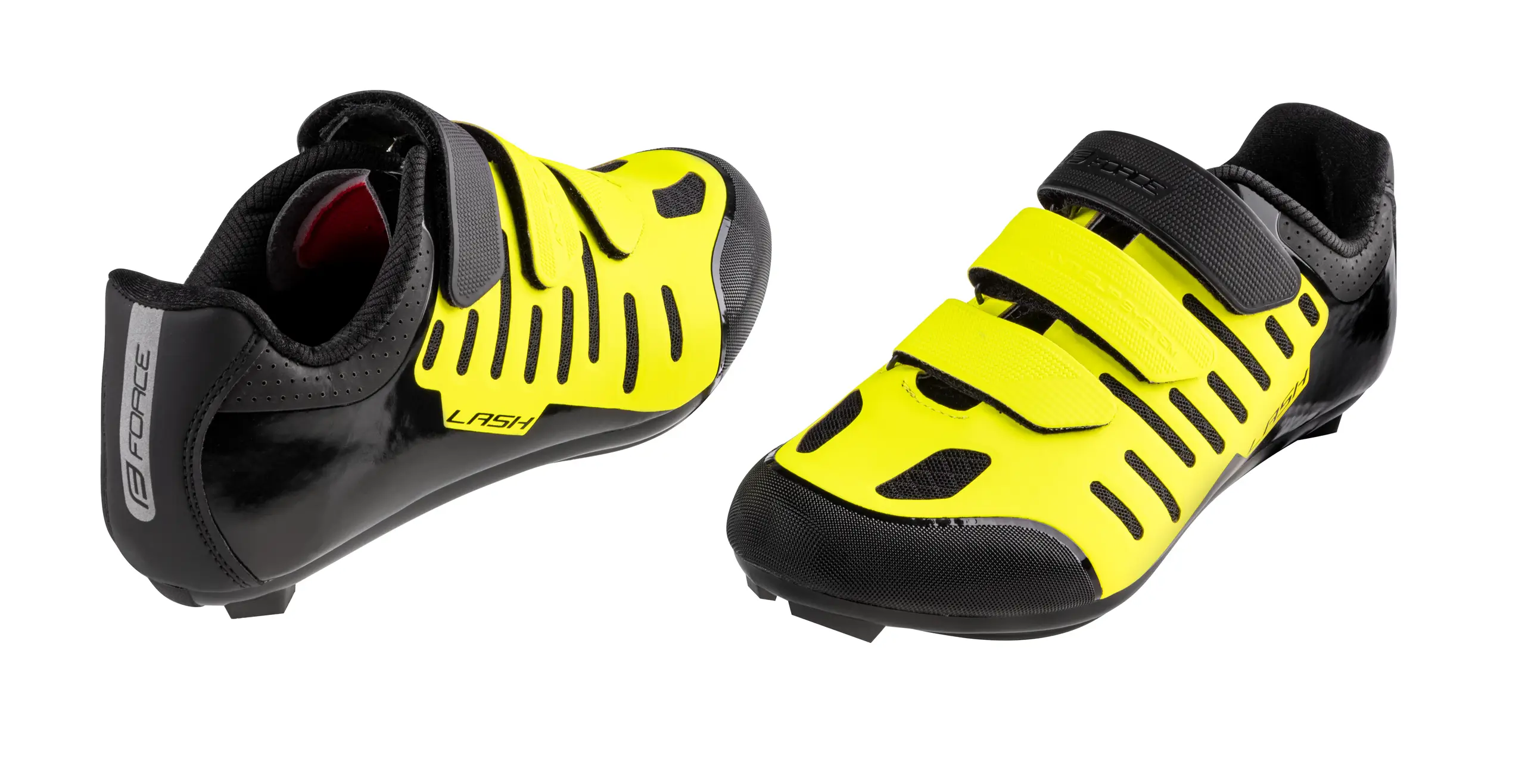 tretry FORCE ROAD LASH, fluo-černé 41