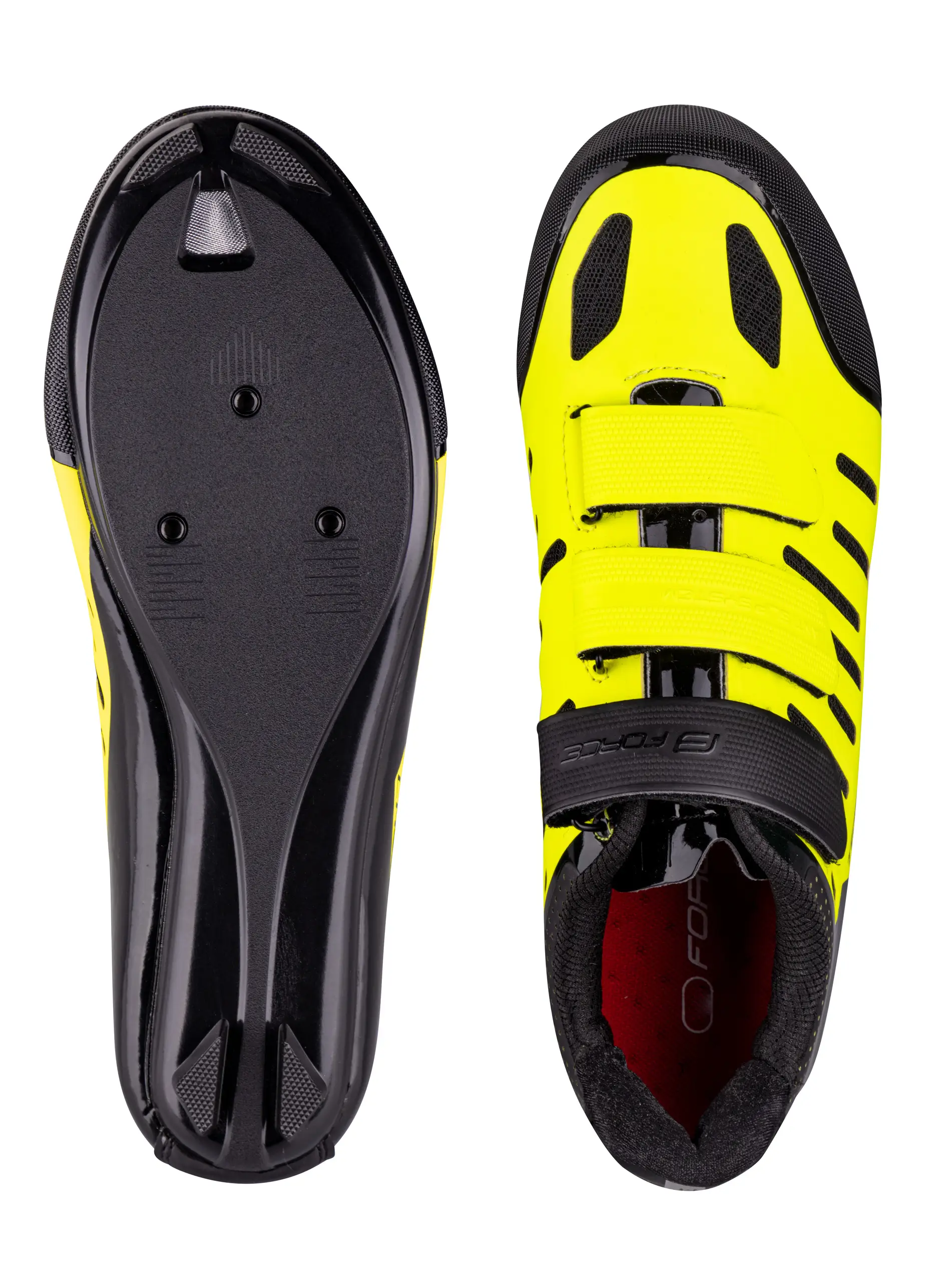 tretry FORCE ROAD LASH, fluo-černé