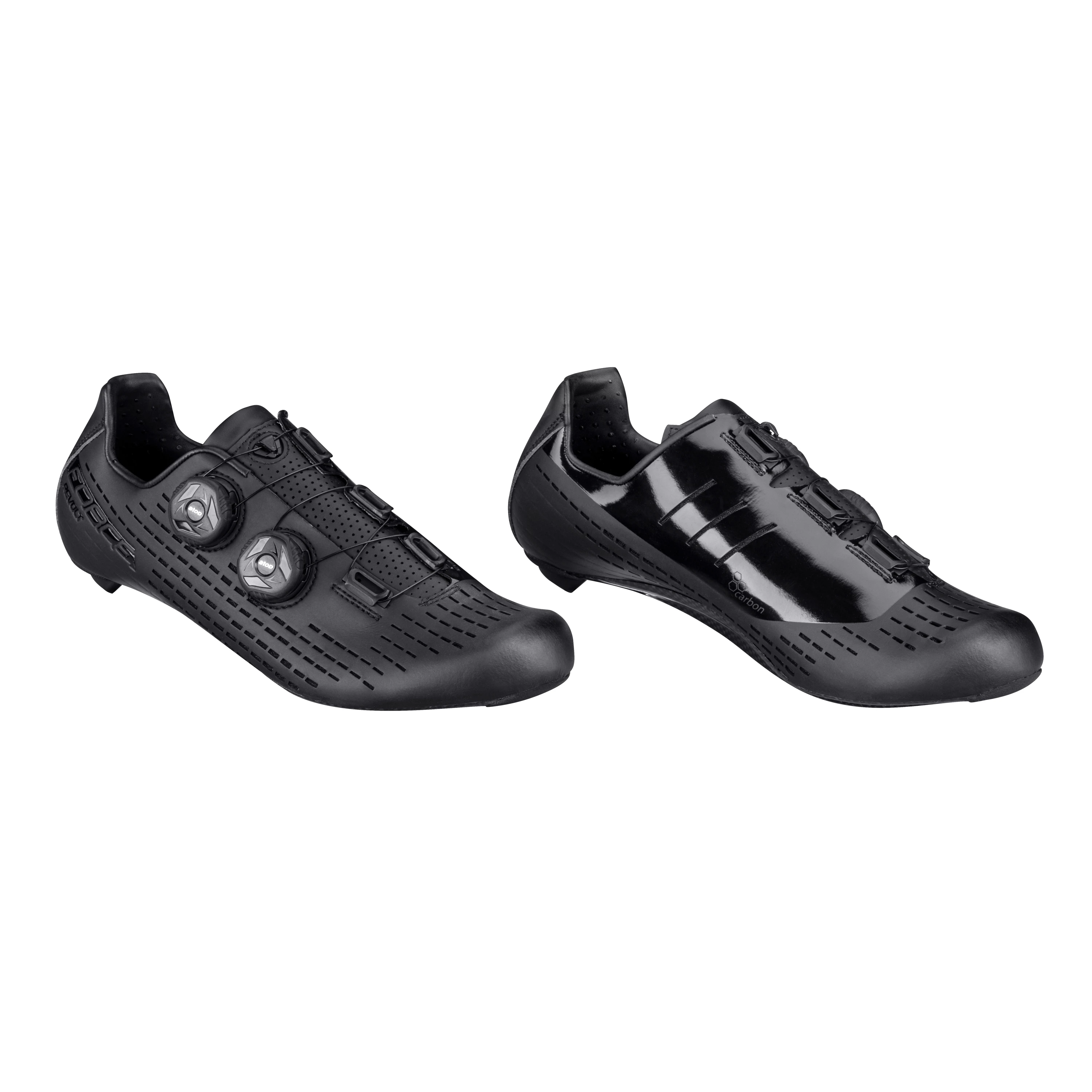 tretry FORCE ROAD REVOLT CARBON, černé