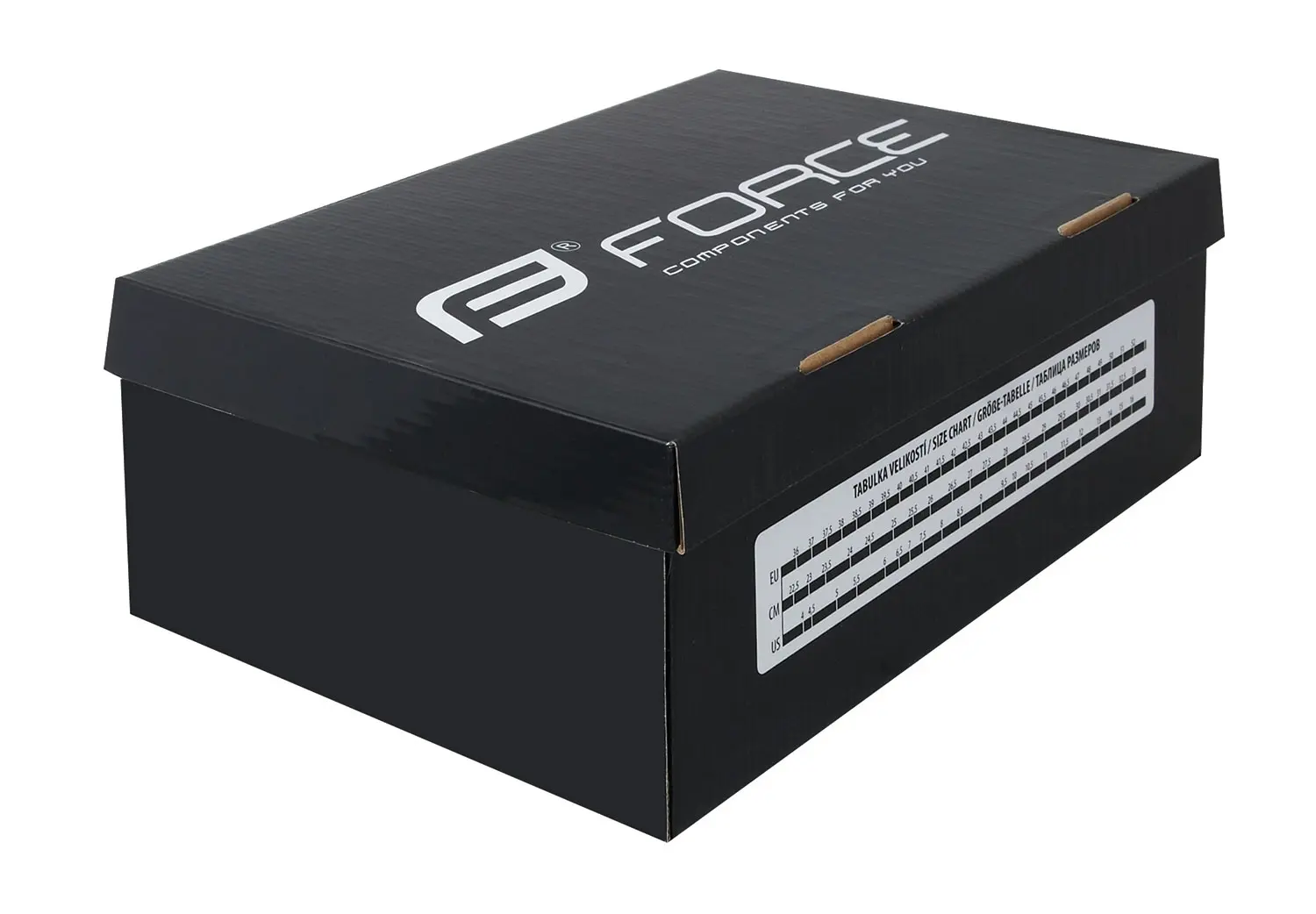 tretry FORCE ROAD WARRIOR CARBON, černé 42