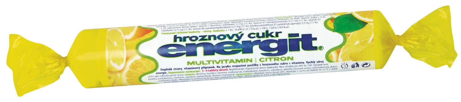VITAR Energit Hroz. cukr multivit., 17 tab. citron